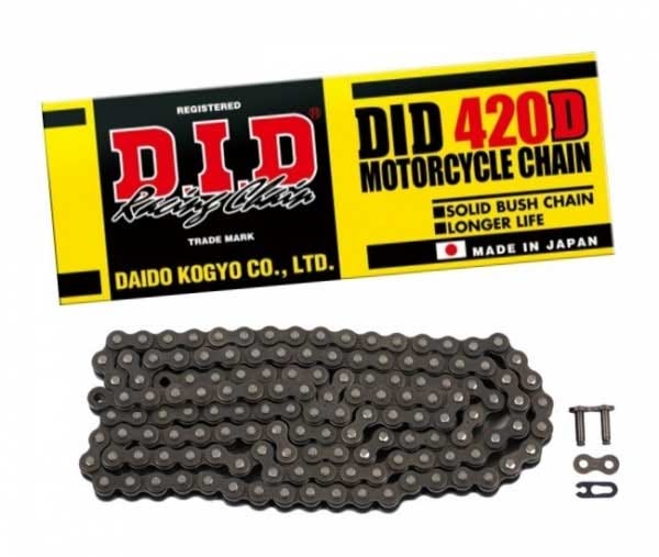 DID #420 D Standard S/Bush 136L RJ - Clip BK