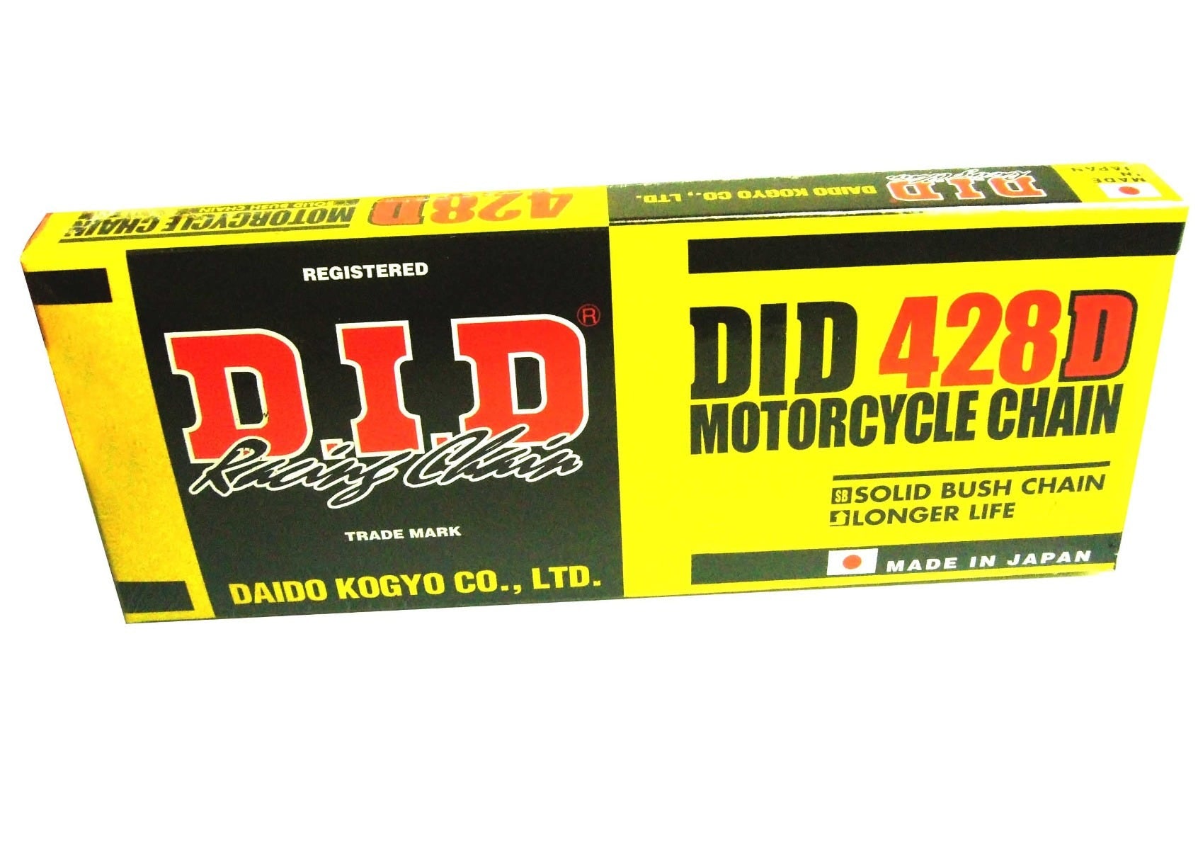 DID #428 D Standard S/Bush 136L RJ - Clip BK