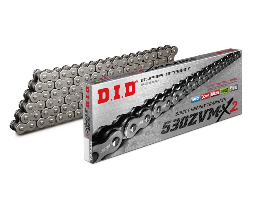 DID #530 ZVM-X2 Super X-Ring 130L ZJ - Rivet STEEL