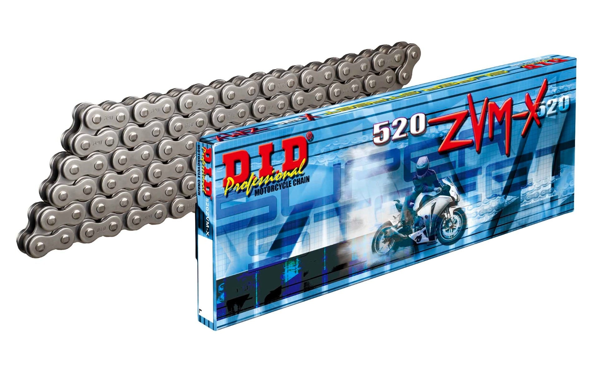 DID #520 ZVMX Super X-Ring 120L ZJ - Rivet BK