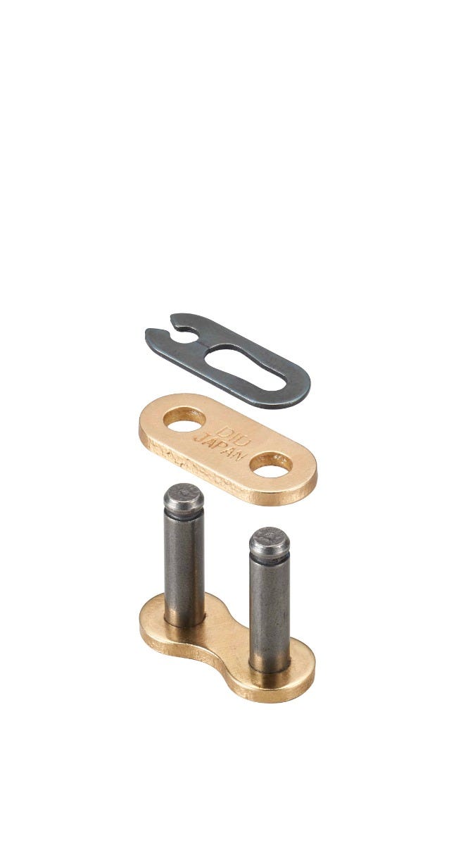 DID #420 NZ3 Racing Chain RJ - Clip Link GOLD