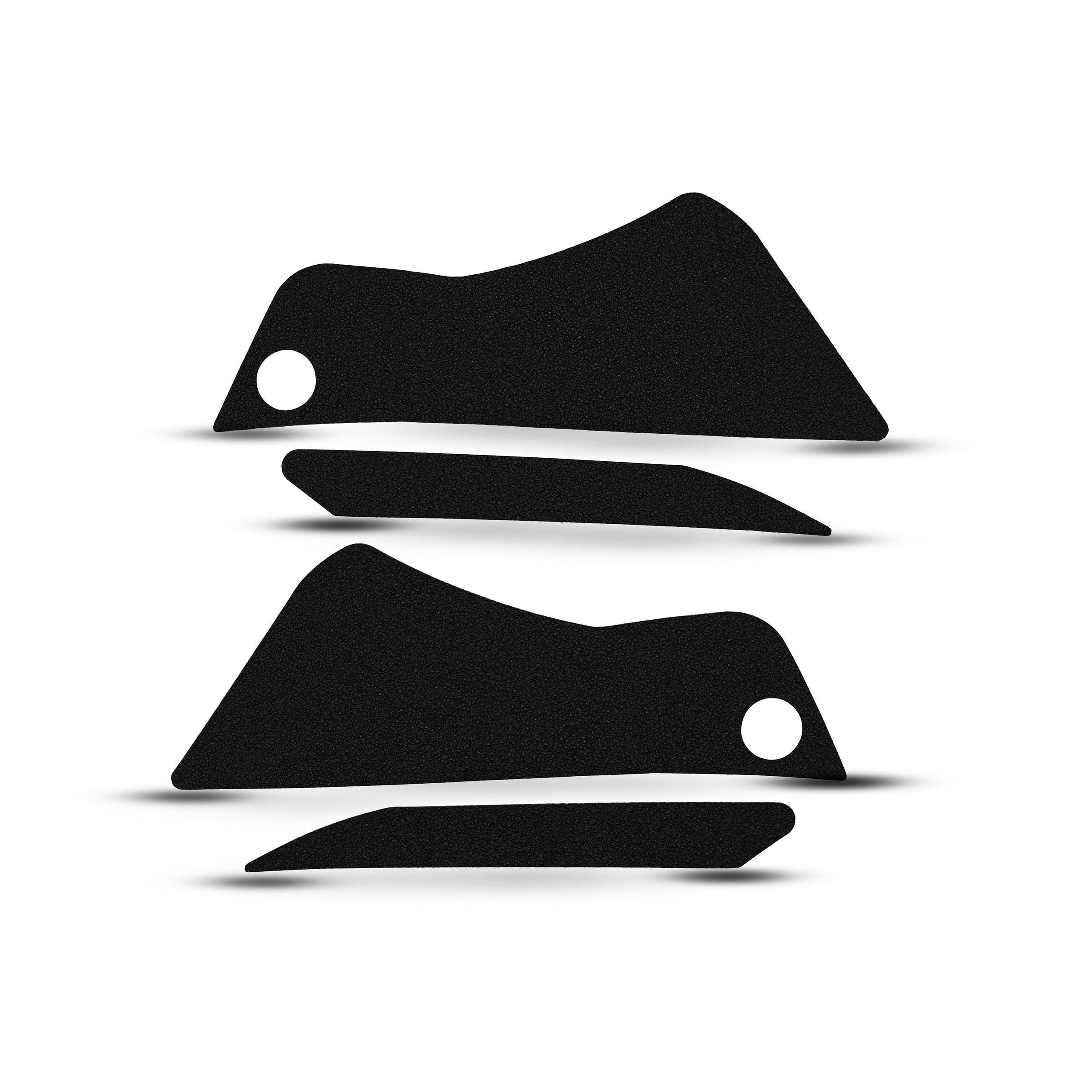 BMW F800R Tank Traction Grips : Clear 4-Grip Kit