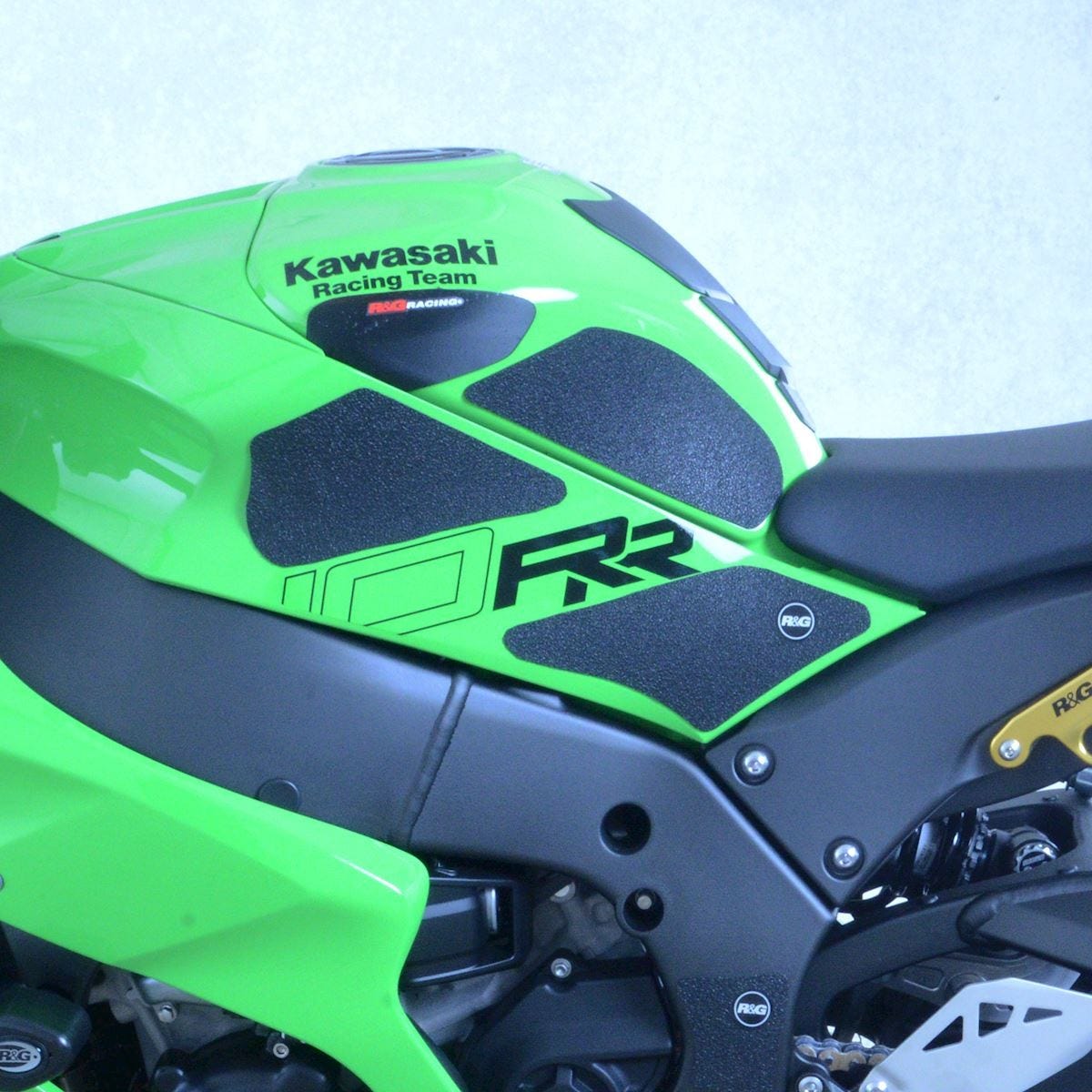 Kawasaki ZX-10R/RR '21-Traction Grips :BLACK 6-Grip Kit