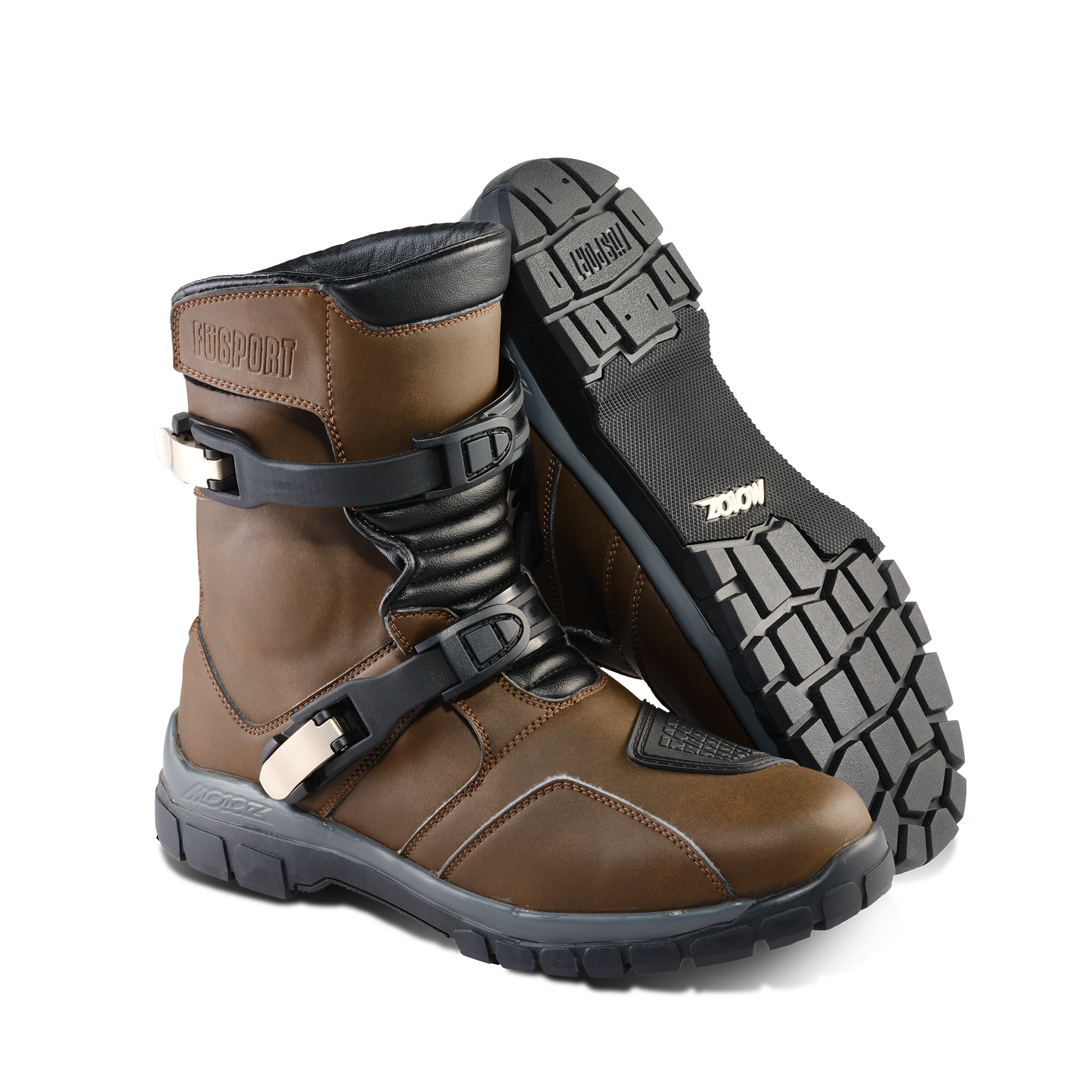 FUSPORT X MOTOZ GIBSON DESERT BROWN EU41/US8/UK7