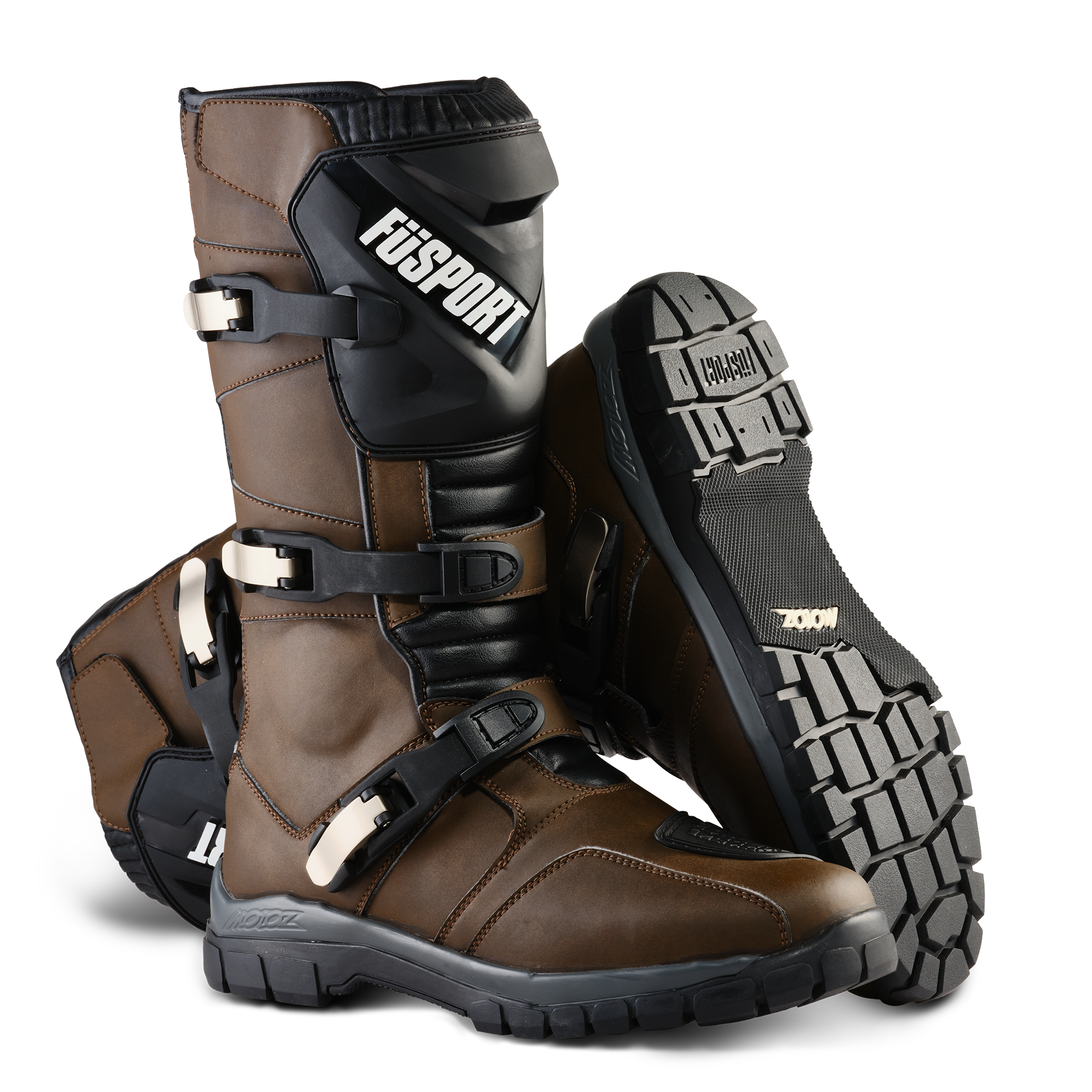 FUSPORT X MOTOZ SIMPSON DESERT BROWN EU47/US14/UK13