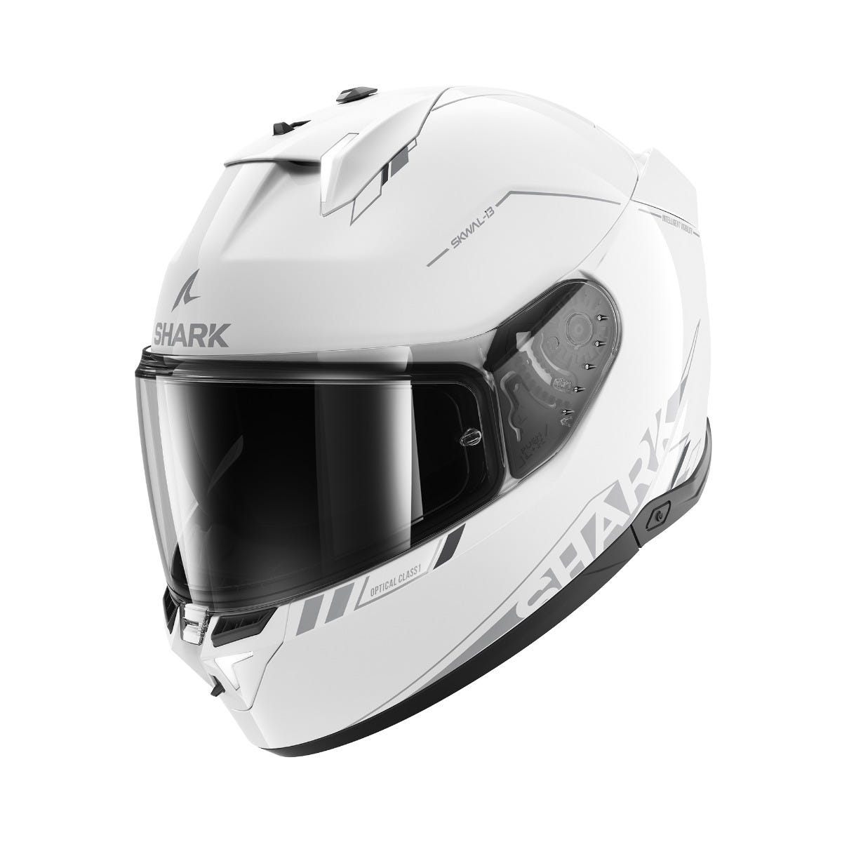 SHARK SKWAL i3 BLANK SP WHT SIL ANT L