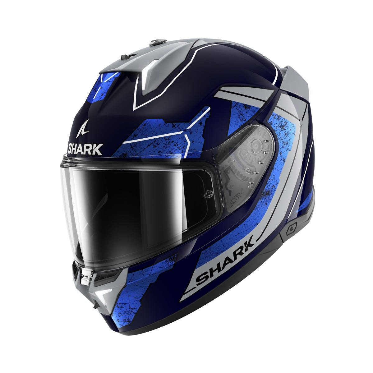 SHARK SKWAL i3 RHAD BLK CHR BLU S