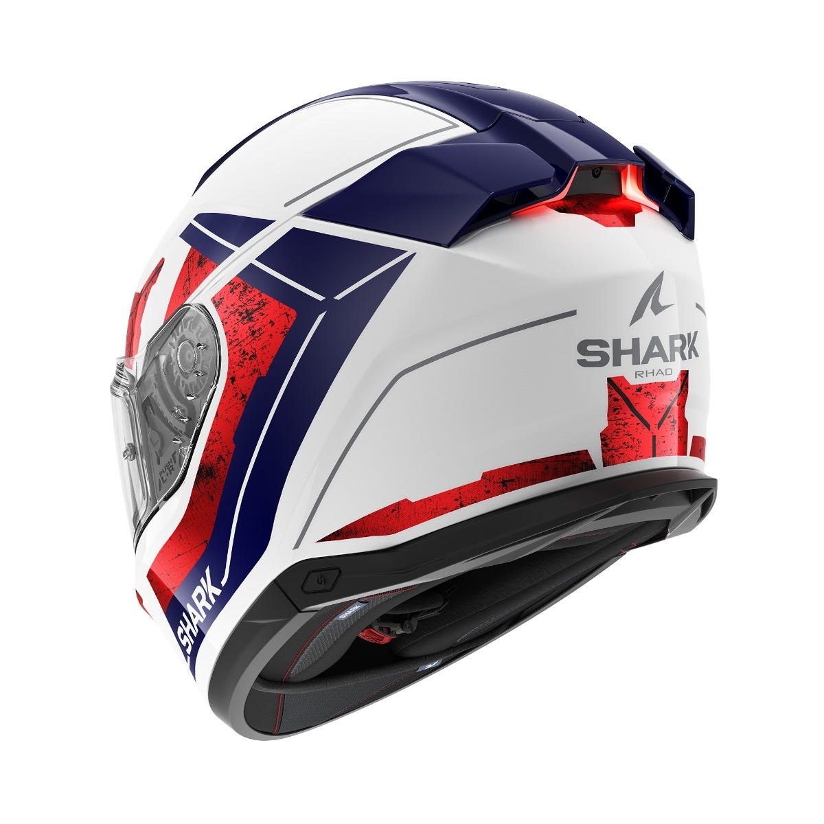 SHARK SKWAL i3 RHAD WHT CHR RED S