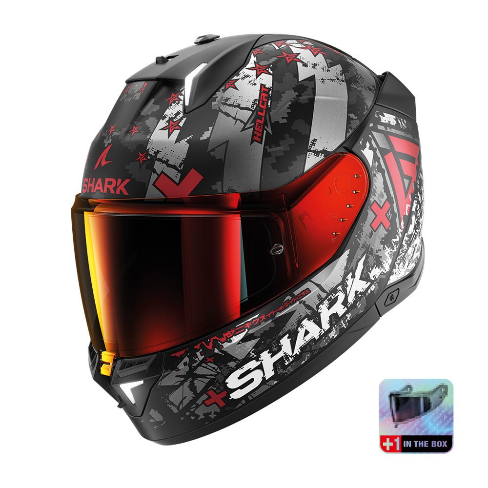 Shark Skwal i3 Hellcat Mat Helmet