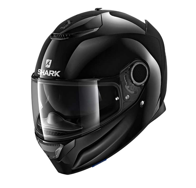 SHARK SPARTAN BLANK BLACK XS