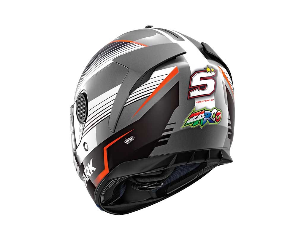 Shark Spartan Replica Zarco Malaysian GP Helmet