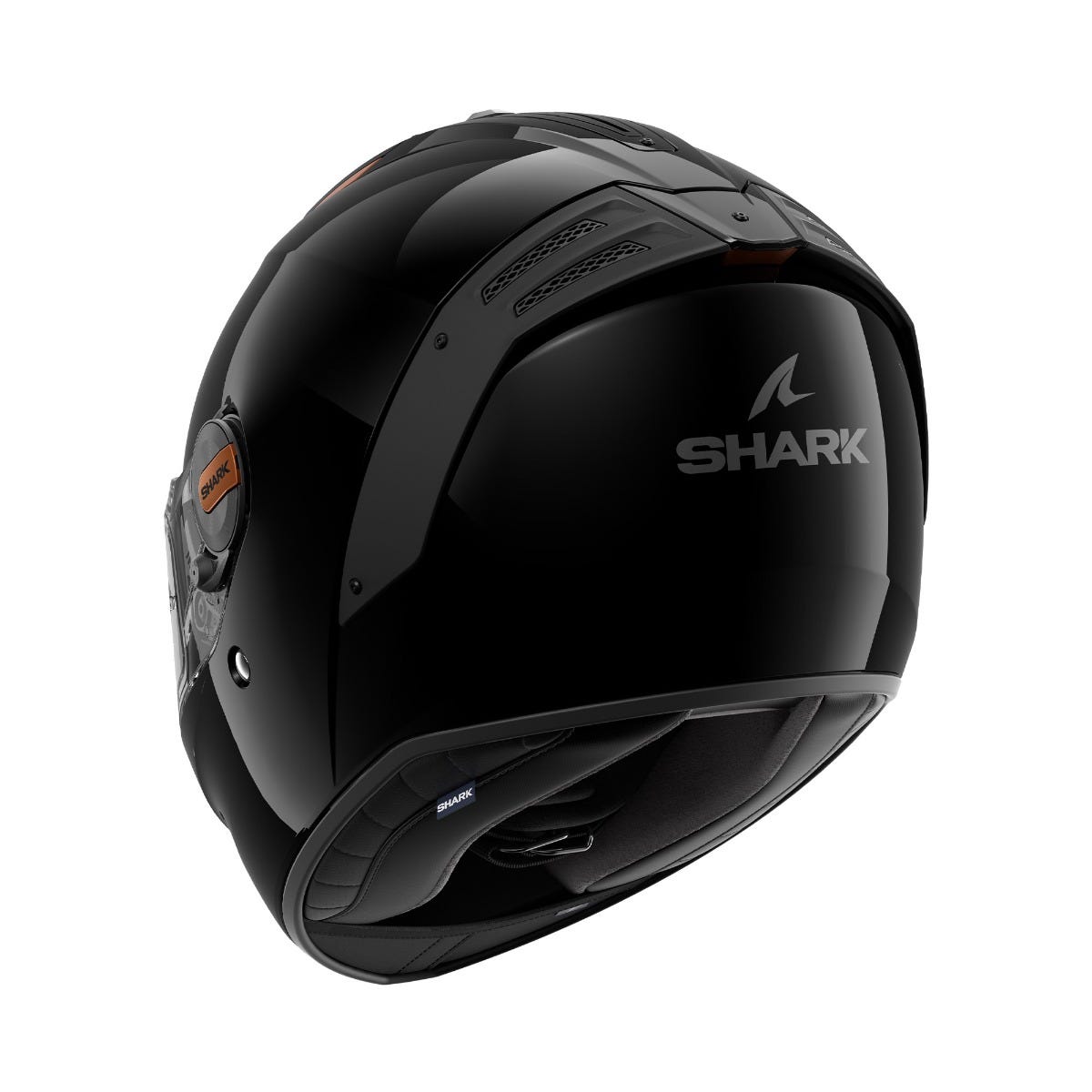 SHARK SPARTAN RS BLANK SP GLOSS BLK XL