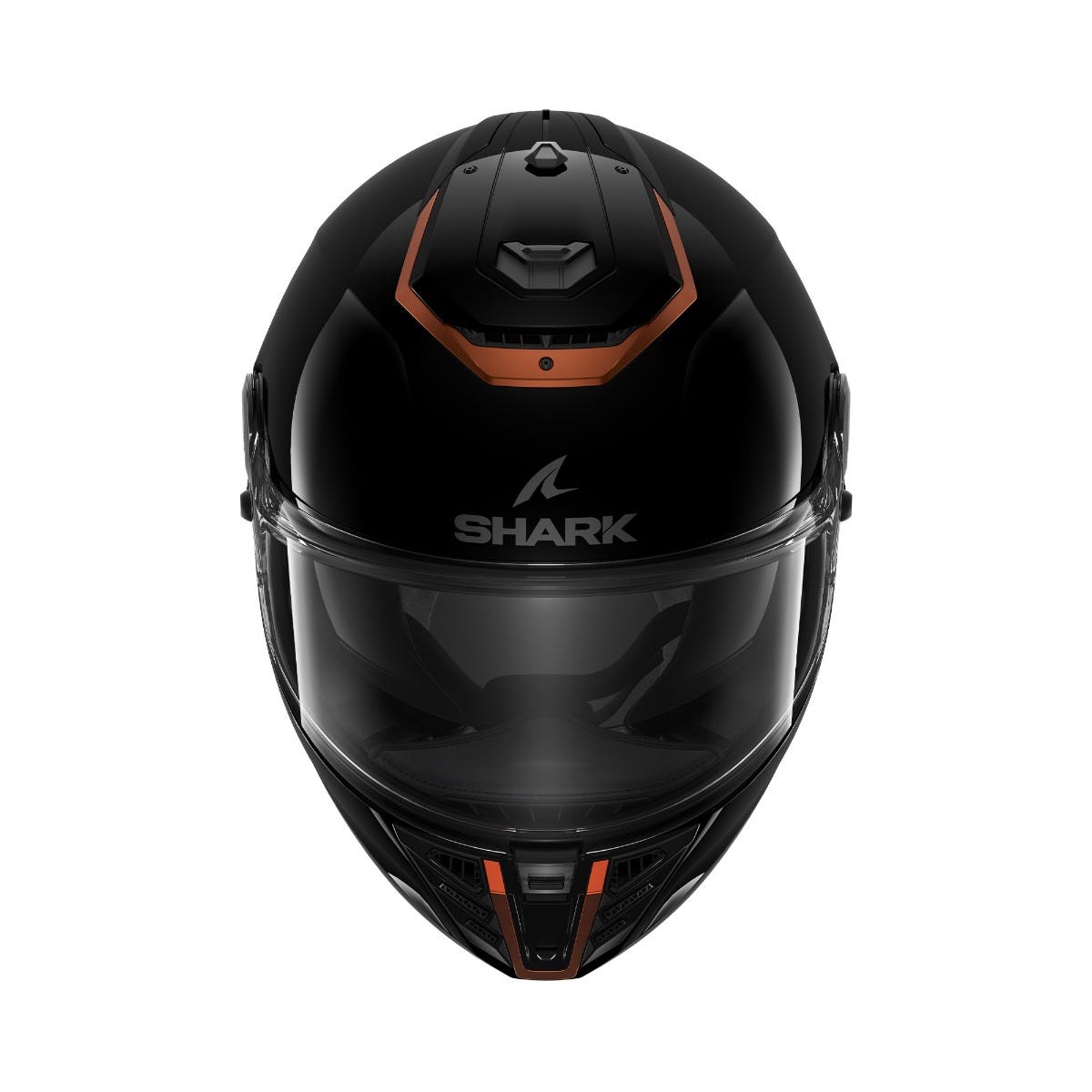SHARK SPARTAN RS BLANK SP GLOSS BLK L