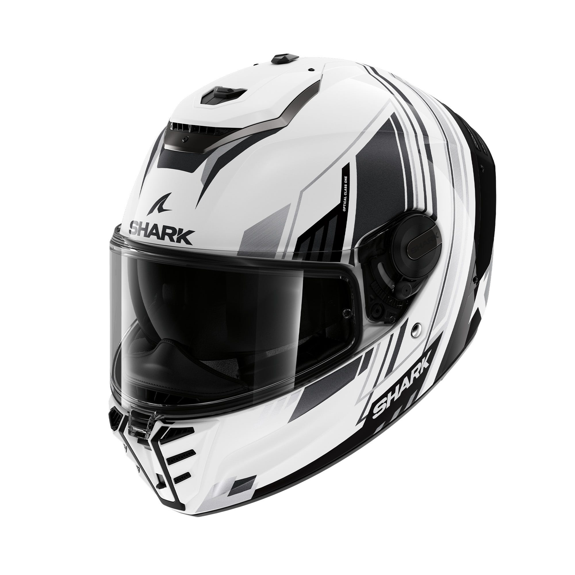 SHARK SPARTAN RS BYHRON WHT BLK CHR XS