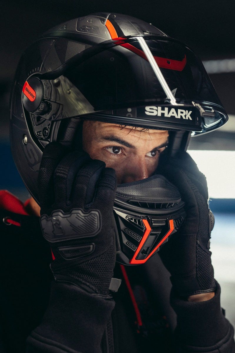 Shark Spartan RS Stingrey Mat Helmet