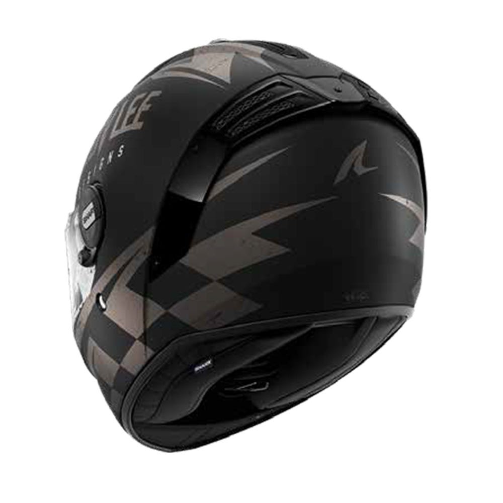 Shark Spartan RS Raceshop Mat Helmet - Troy Lee Designs