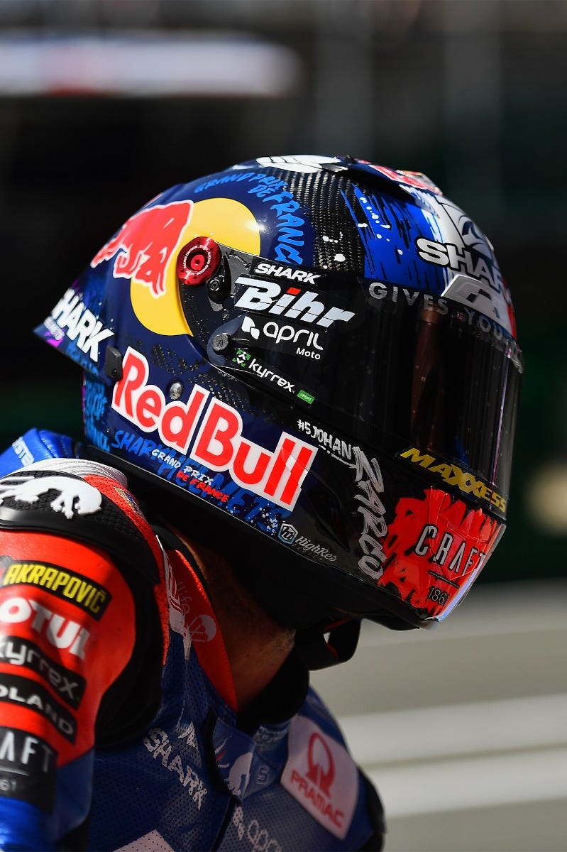 Shark Race-R Pro GP Replica Zarco Chakra Helmet