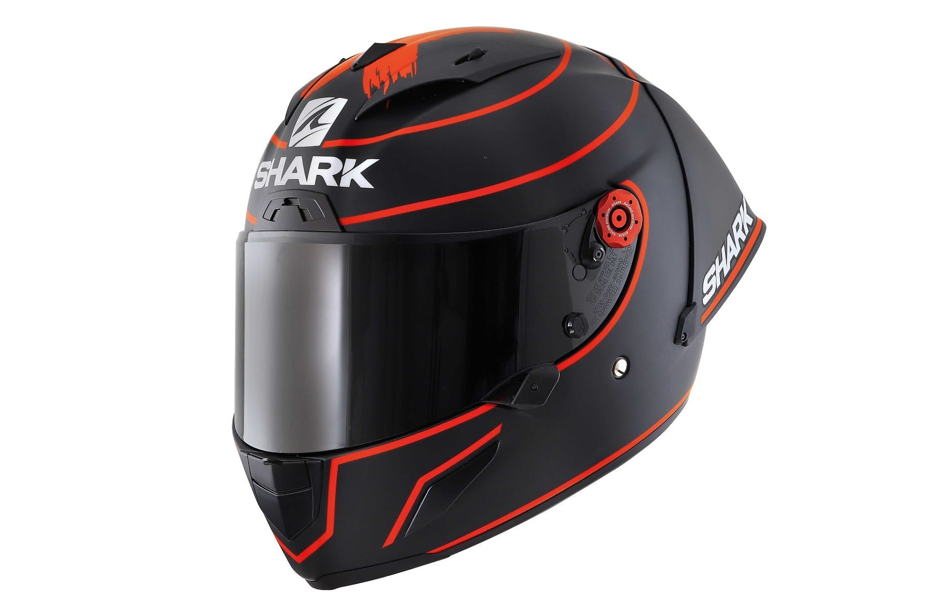 Shark Race-R Pro GP Replica Lorenzo Winter Test 2019 Mat Helmet