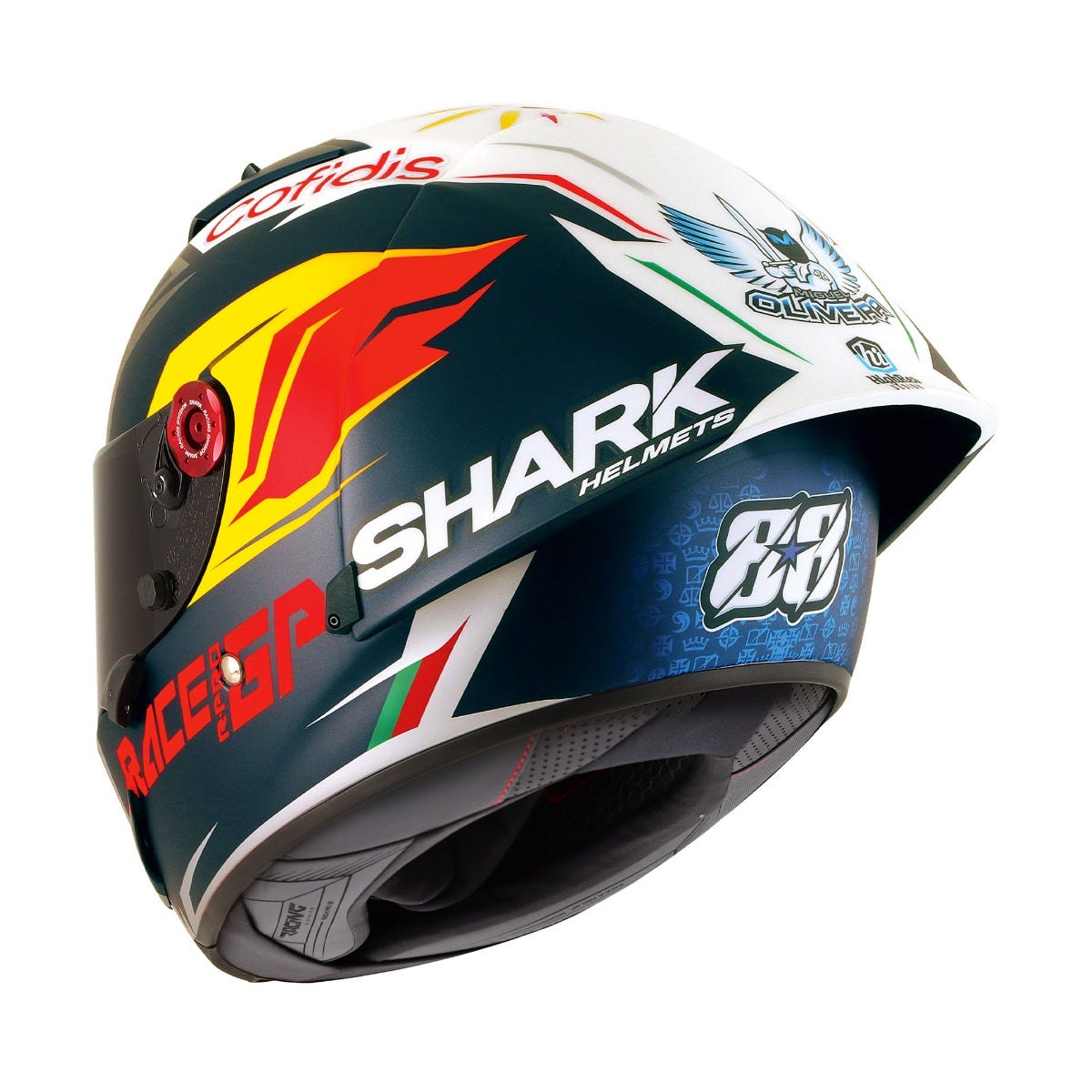SHARK RACE-R PRO GP OLIVEIRA SIGNATURE Mat 2022 XS