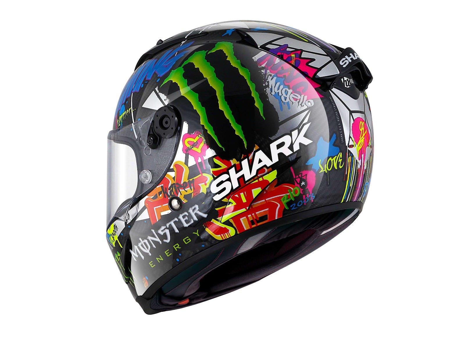 Shark Race-R Pro Carbon Replica Lorenzo Catalunya GP Helmet