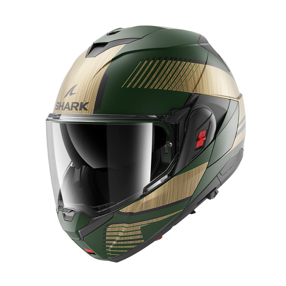 SHARK OXO SIKTER Mat GREEN CHROME GOLD M