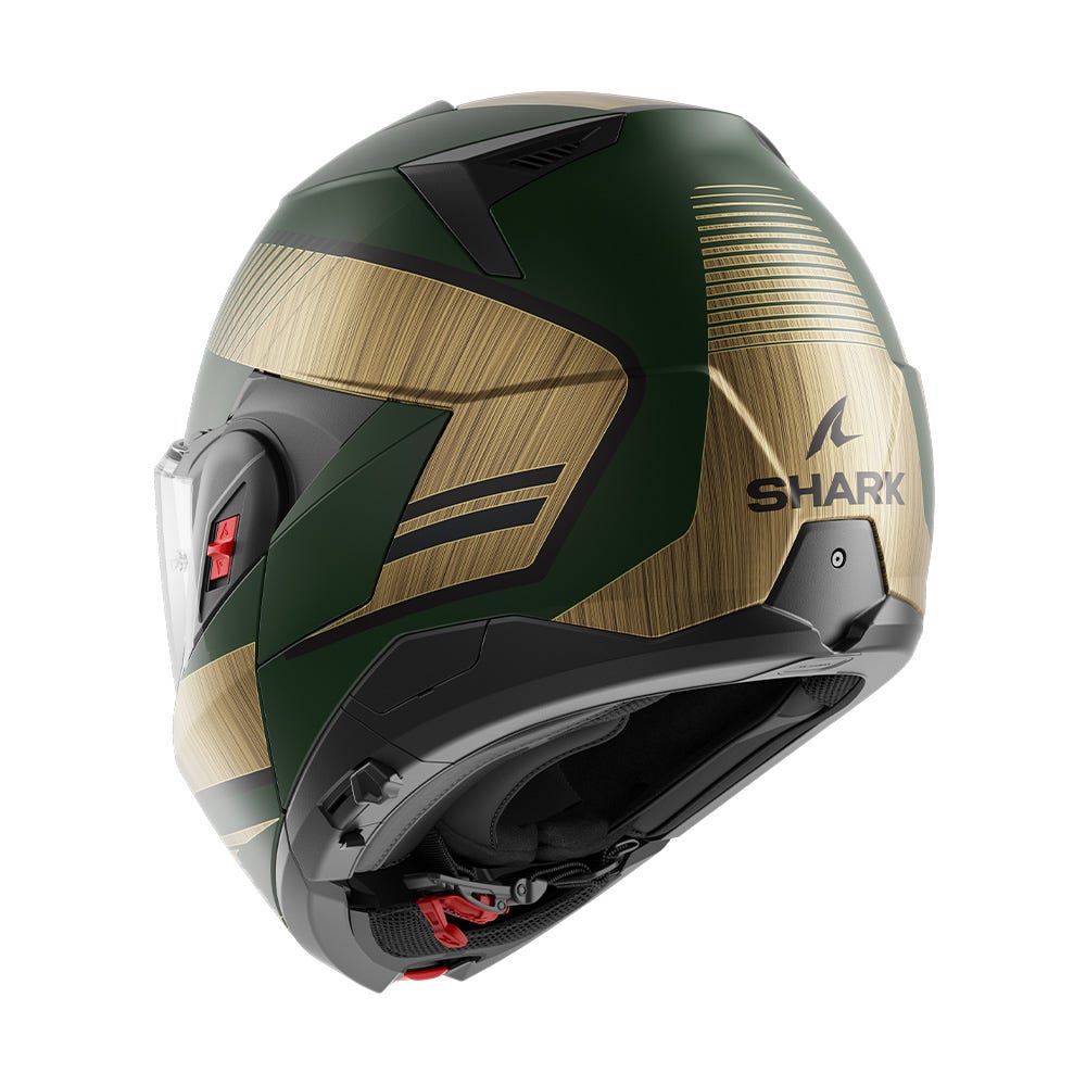 SHARK OXO SIKTER Mat GREEN CHROME GOLD XL