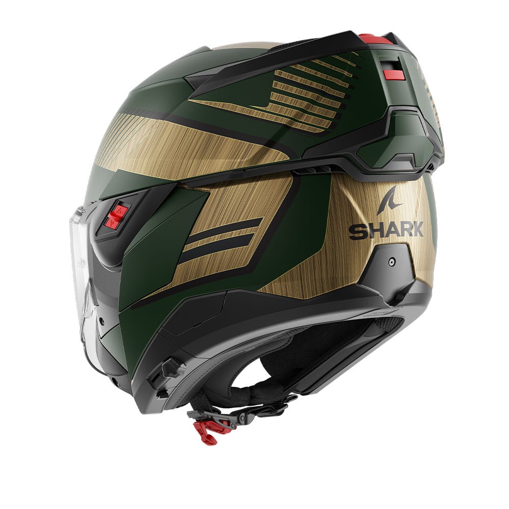 SHARK OXO SIKTER Mat GREEN CHROME GOLD XL