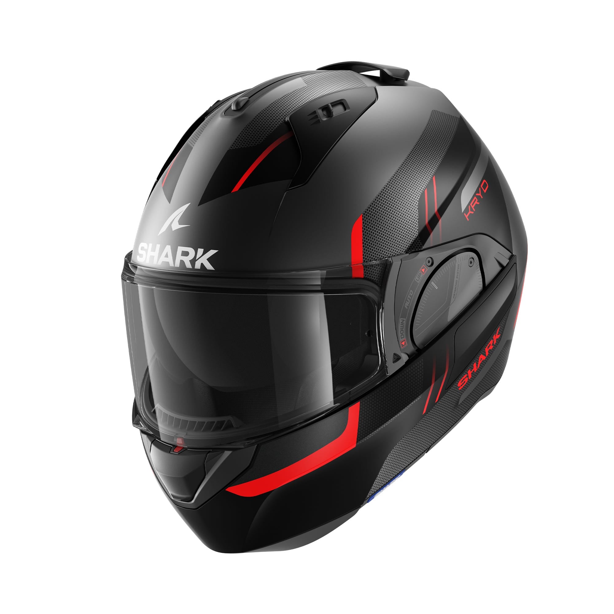 SHARK EVO ES KRYD MAT ANT BLK RED XS