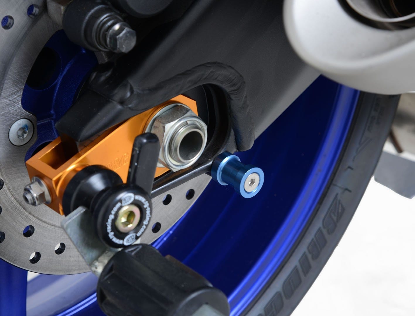 M10 PADDOCK STAND BOBBINS BLU
