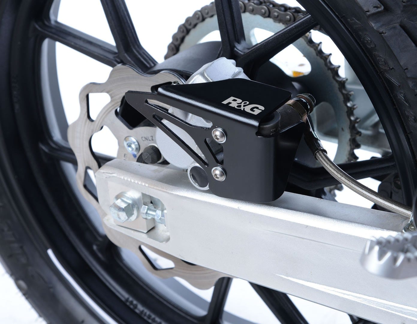 Brake Calliper Guard (rear), Sinnis Apache 125 SMR '17-