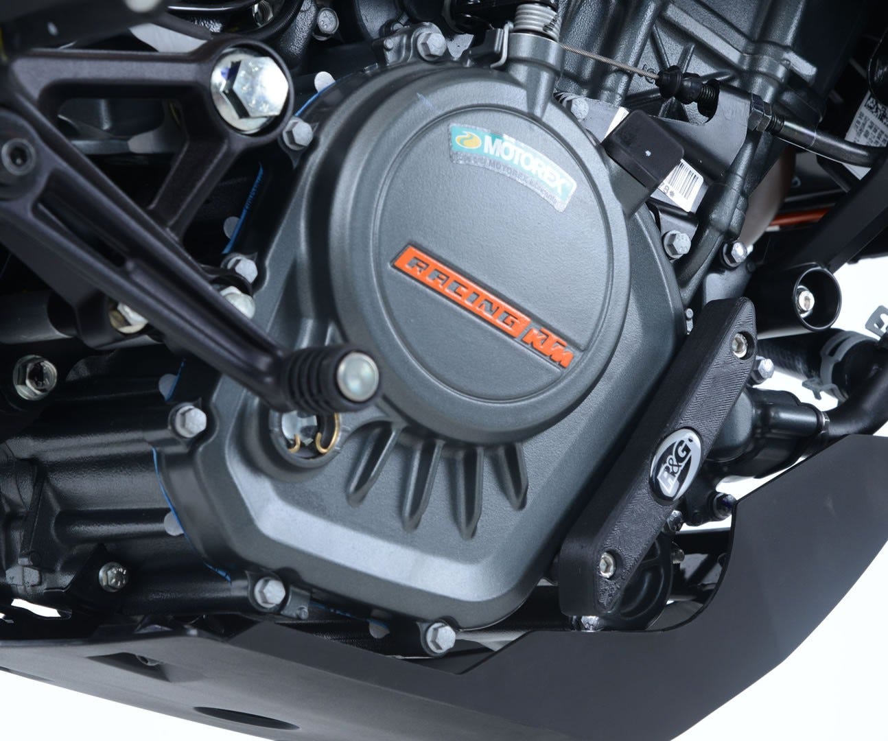 Engine Case Slider RHS, KTM 125 Duke '17- / RC125 '17-