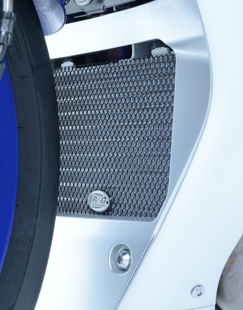 Titanium Racing Oil Cooler Guard, Yamaha YZF-R1 '15-