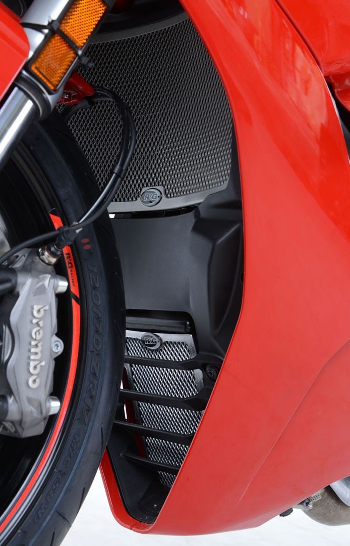 Radiator & Oil Cooler Grd Set RED-Ducati Supersport (S) '17-