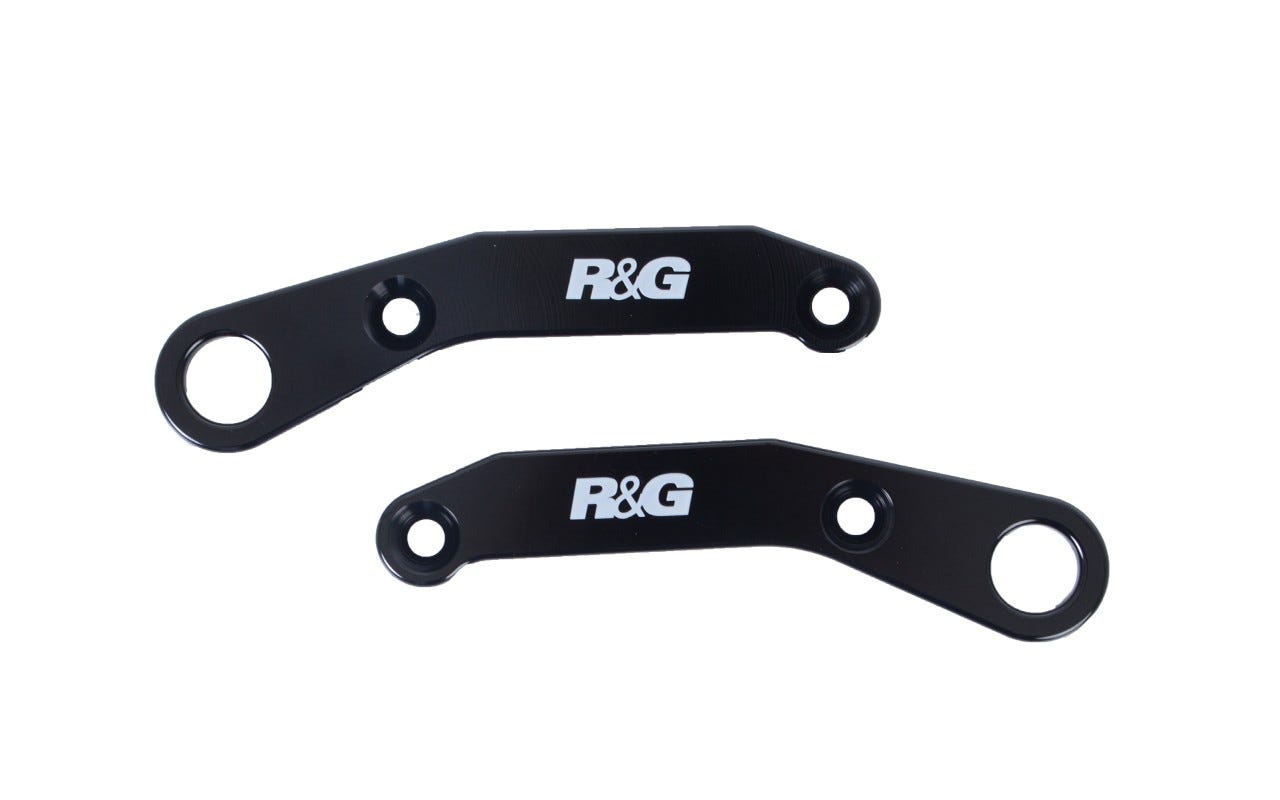 Tie-Down Hooks, pair, black, KTM RC125/390 '17-