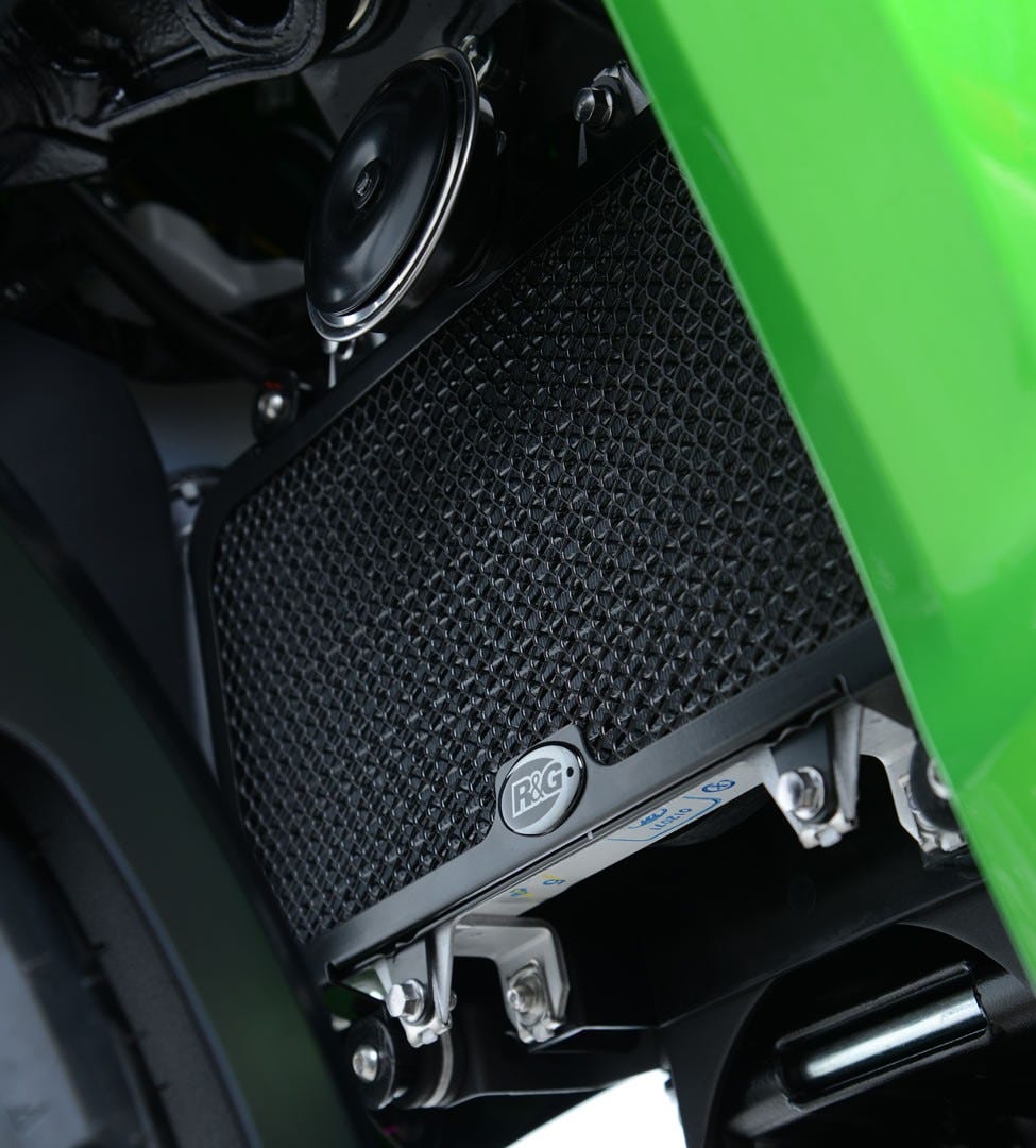 Radiator Guard TITANIUM - Kawasaki Versys X-250/300