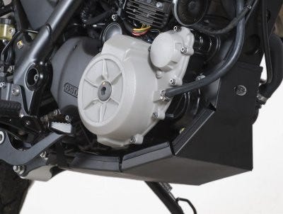 BASH PLAT BLK HUS TR650 STRADA