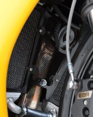 Radiator & Downpipe Guard TITANIUM - EBR 1190 RX/SX
