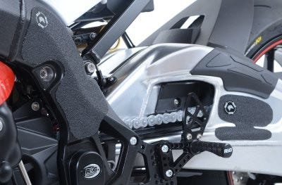 S1000RR 15- BOOT GUARD BLK 4PC