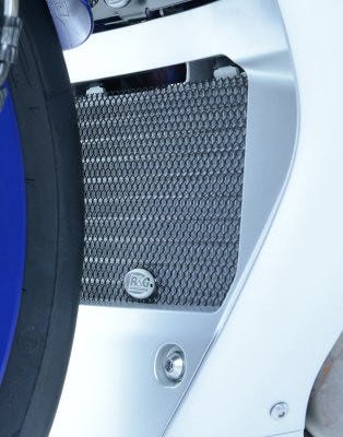 OIL COOLER GUARD BK YZF-R1 15-