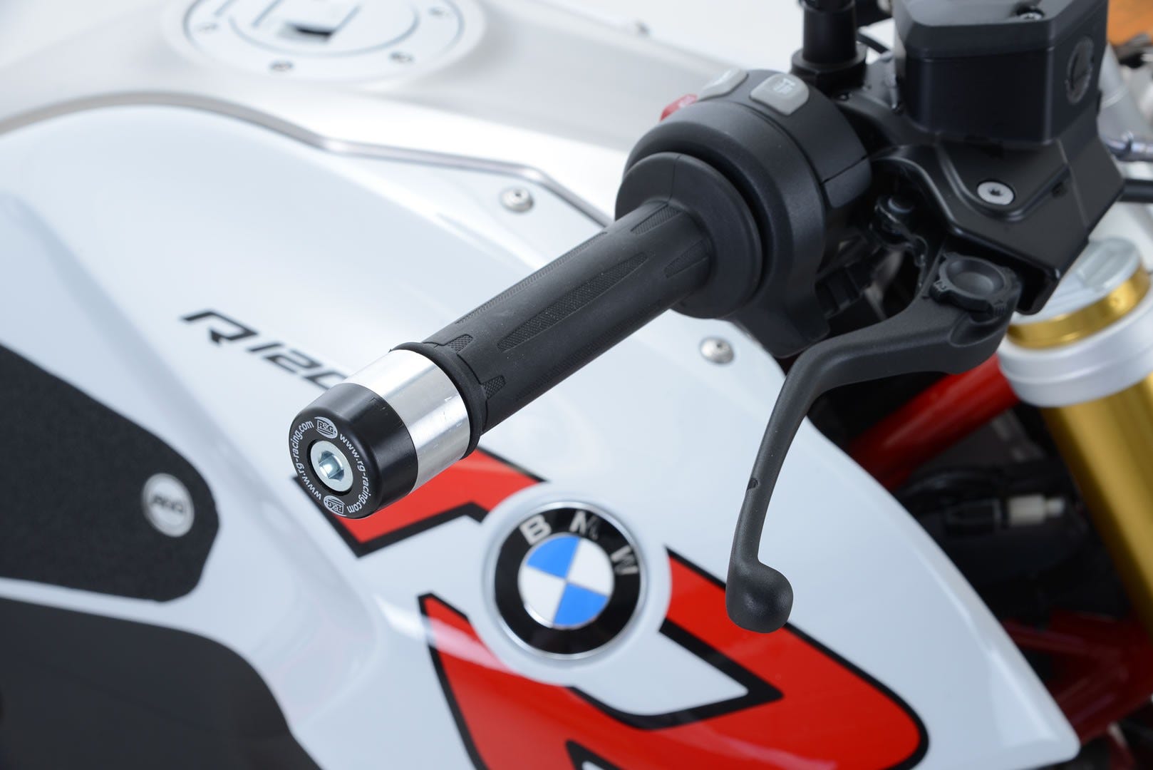 B/END SLIDERS BMW R1200R '15-