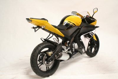L/PLATE HOLDER YAM YZFR125 08-