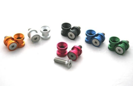 M8 Paddock Stand Bobbins  - Green