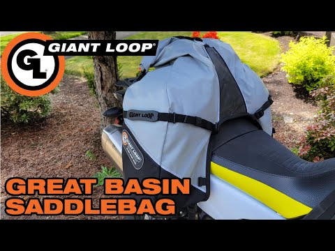 Giant Loop Great Basin Saddlebag ’26 Black 68L