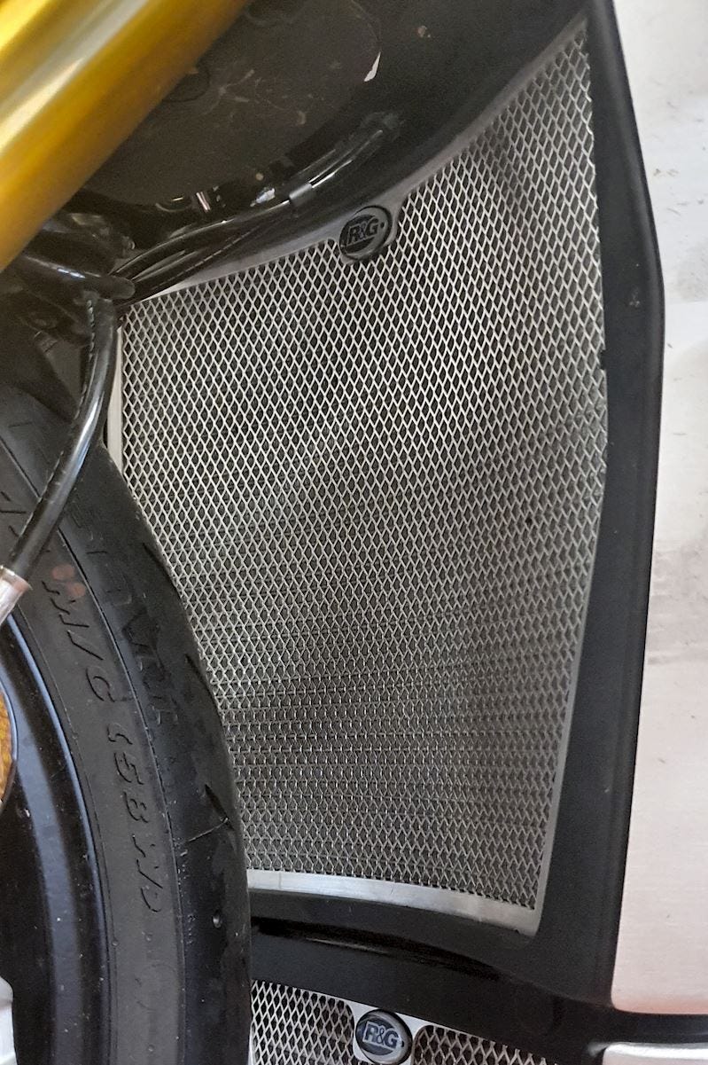 Radiator Guard BLK - V4(S)/Speciale/V4R/Streetfighter V4