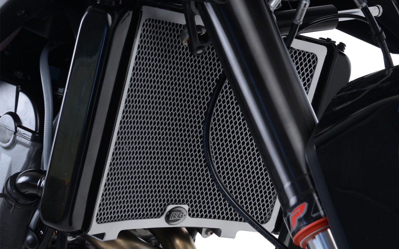 Rad Guard BLK-790 Duke (rad with KTM guard modification)