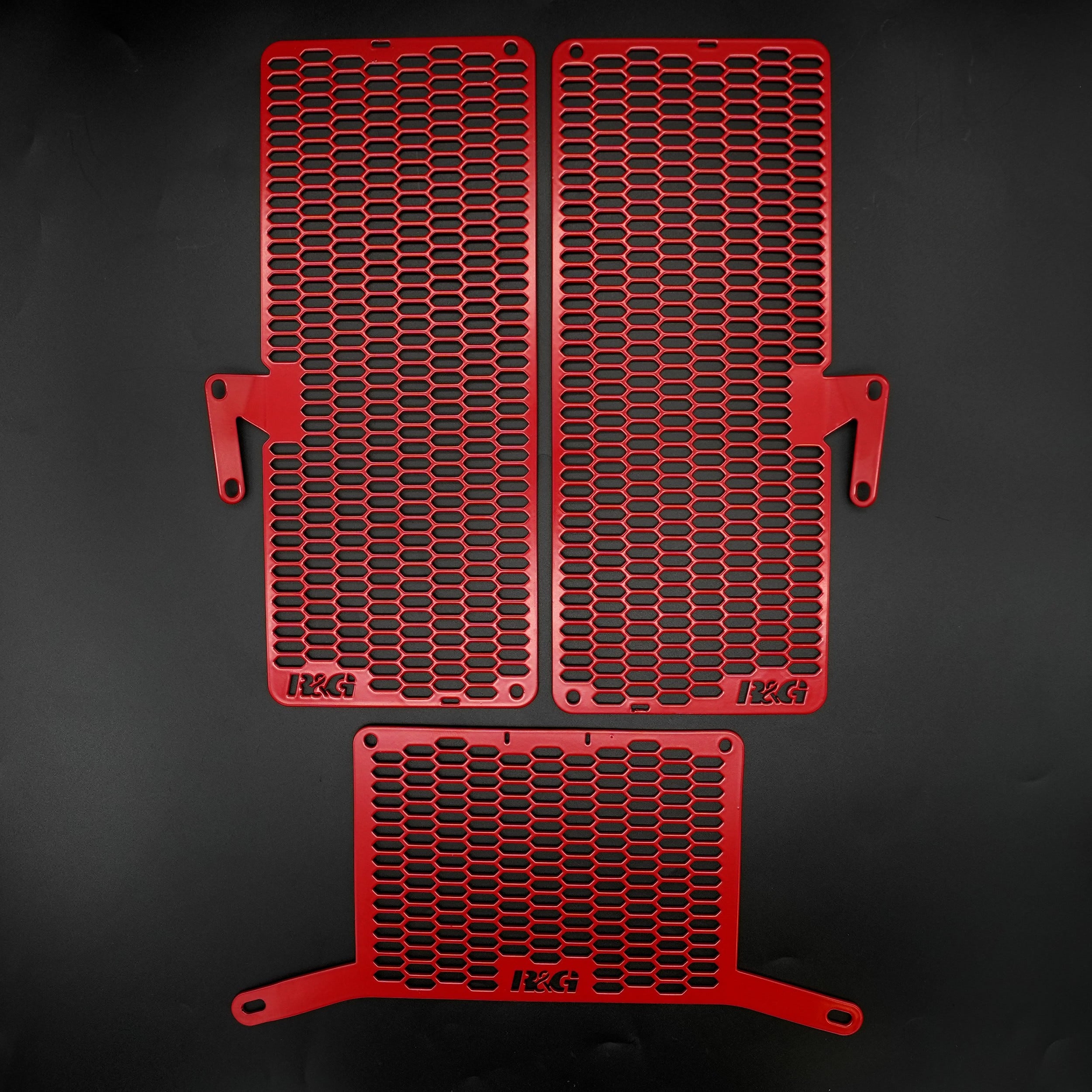 R&G PRO Rad& PRO Oil Cooler GRD Set BLK - Ducati