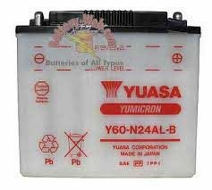 YUASA 12 VOLT YUMICRON BATTERY Y60-N24AL-B