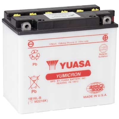 YUASA 12 VOLT YUMICRON BATTERY YB16L-B